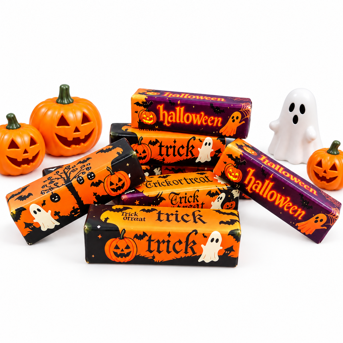 Halloween Light-Up Squishy Fidget Toys – 12 Pack Assorted