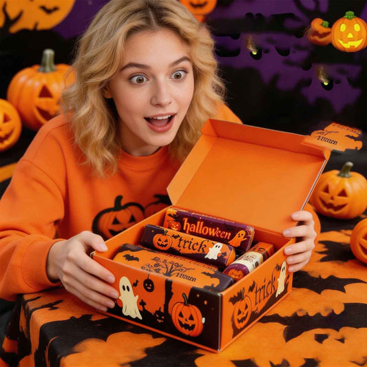 Halloween Light-Up Squishy Fidget Toys – 12 Pack Assorted