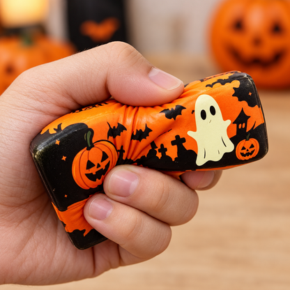 Halloween Light-Up Squishy Fidget Toys – 12 Pack Assorted